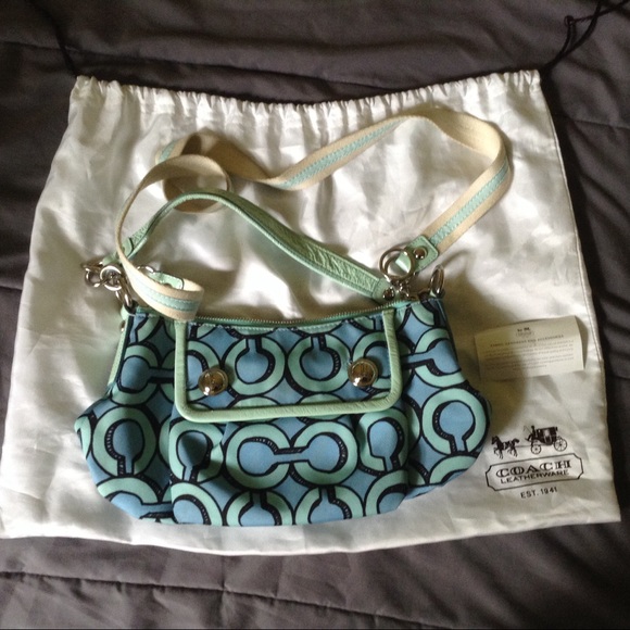 Coach Monogram Purse (Offers Welcome) - Picture 1 of 4